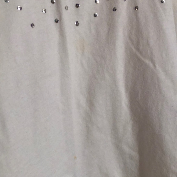 White Racerback Tank Top - Picture 6 of 7